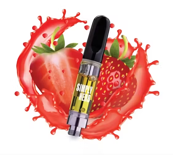 Photograph of product: Simply Herb - Strawberry Jam - 1g - Vape Cartridge