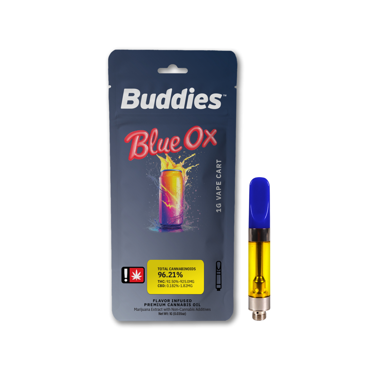Photograph of product: Blue Ox Flavored