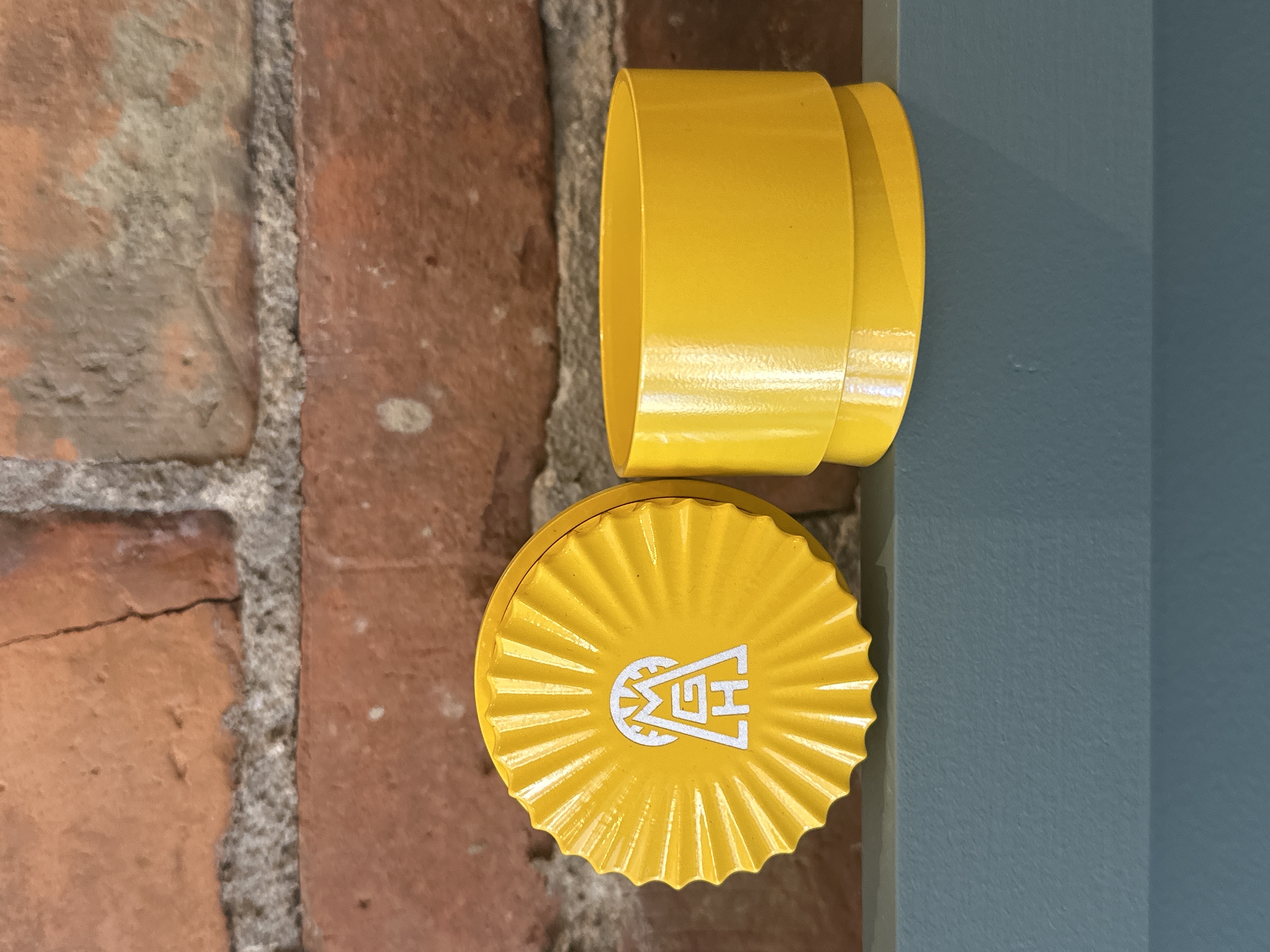 Photograph of Product: Green Mountain High | Metal Grinder | Yellow
