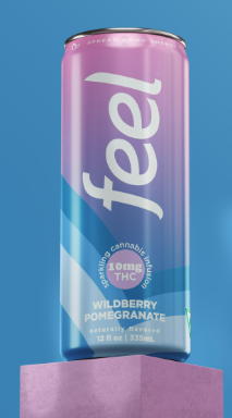 Photograph of product: Feel Energy - Wildberry Pomegranate - 10mg TH-oui 30mg Caffeine