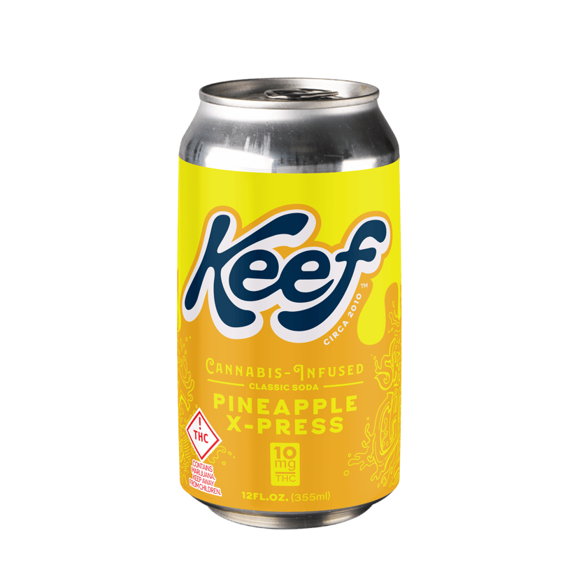 Photograph of product: Keef Drink (10mg) Pineapple X-Press