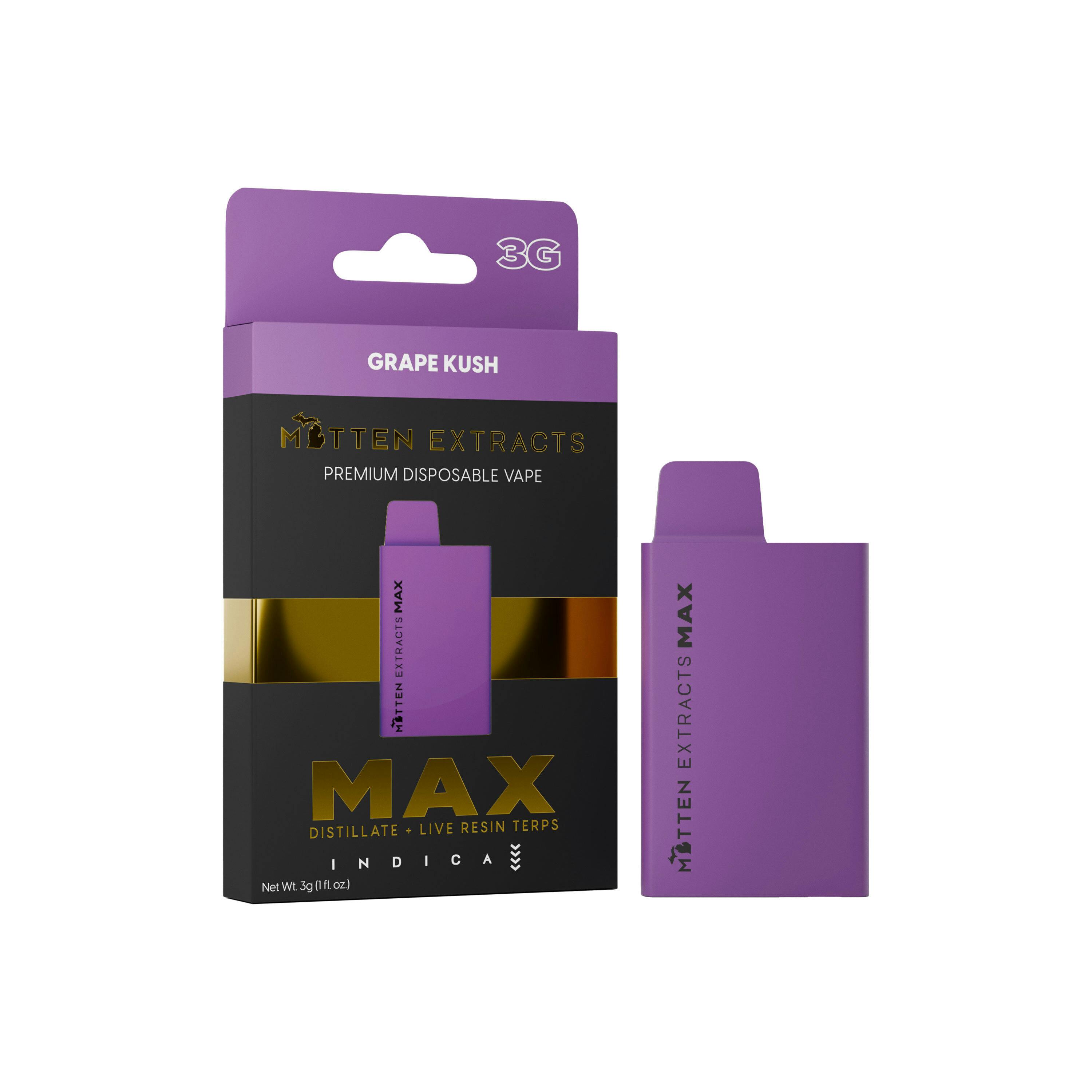 Photograph of product: Grape Kush Disposable