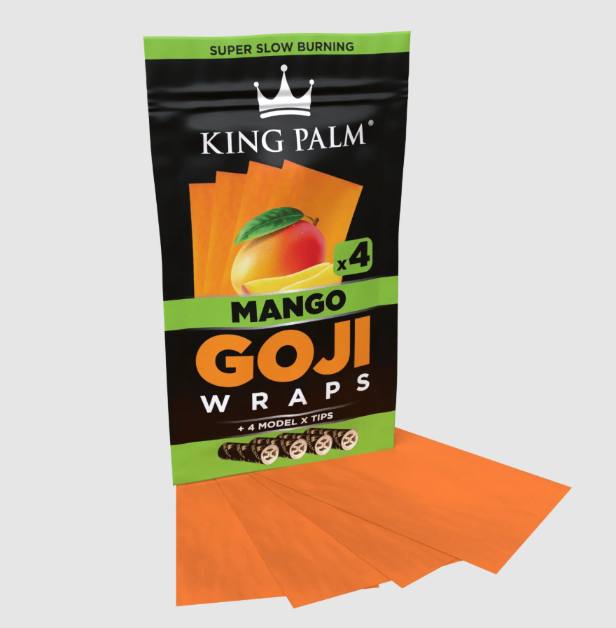 Photograph of product: Wraps - Goji - Mango - 4 Pack