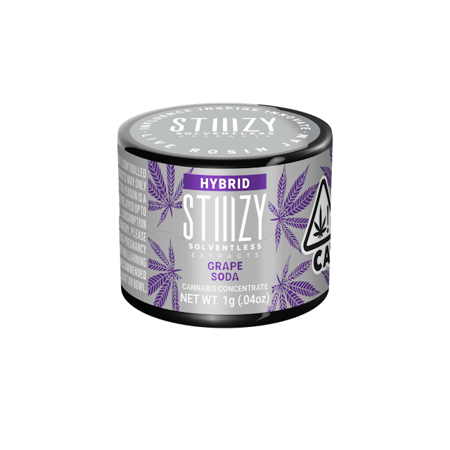 Photograph of product: Grape Soda | 1g Live Rosin Jam