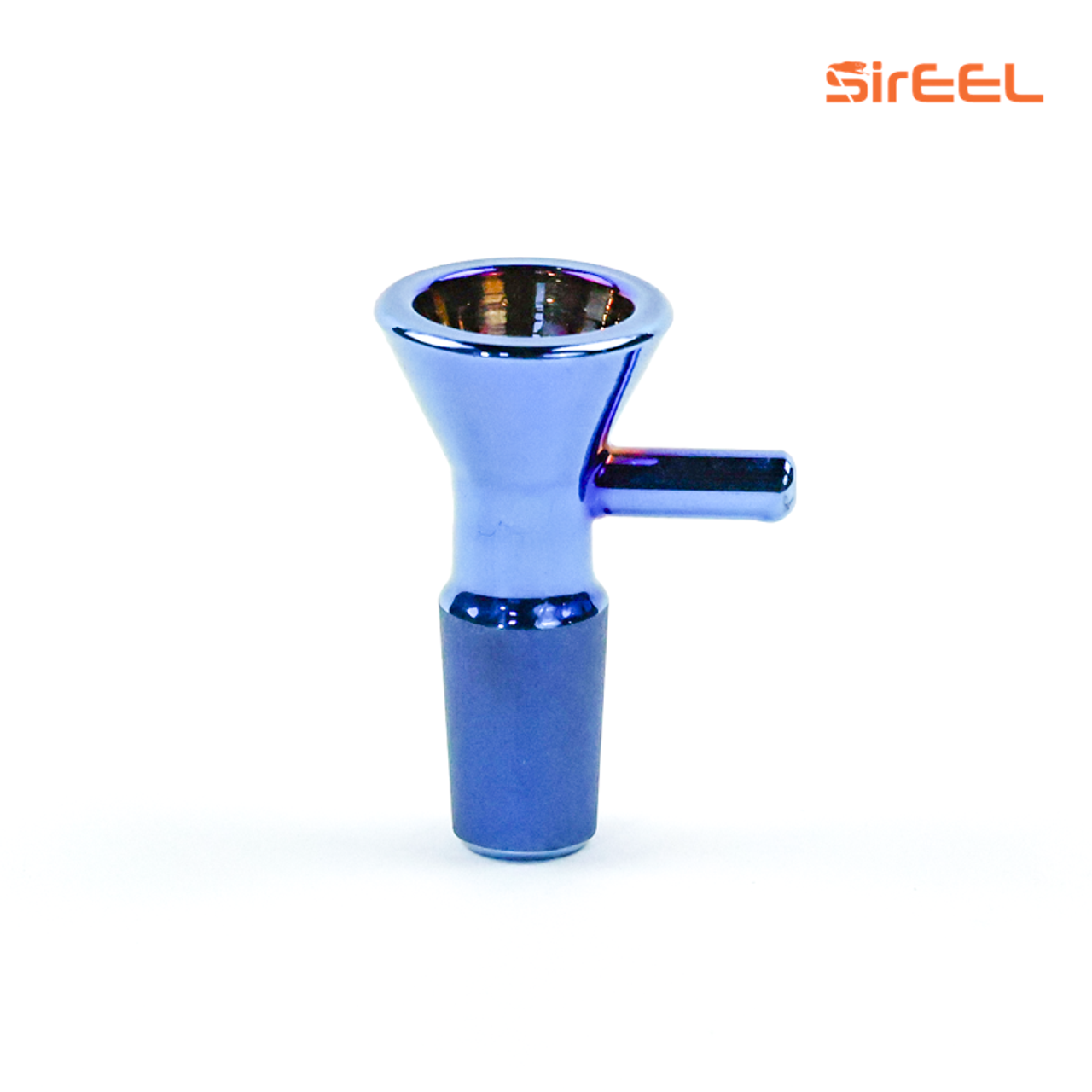 Photograph of product: SirEEL Iridized Flower Bowl w/ Handle | 14MM | Assorted Colors