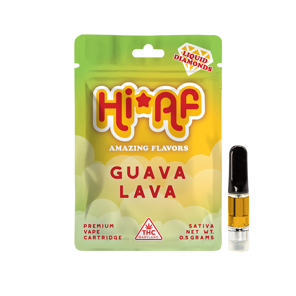 Photograph of product: Guava Lava Cart 0.5g - HiAF