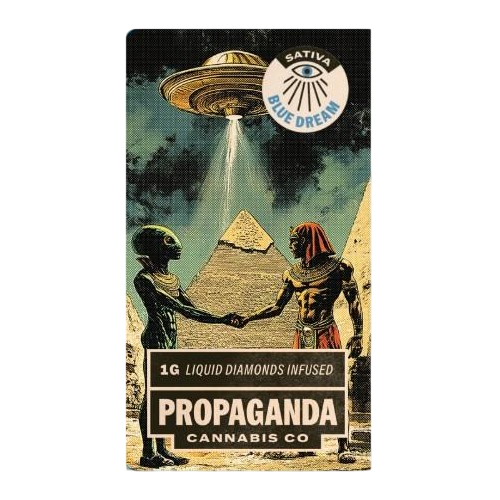 Photograph of product: Propaganda Blue Dream Infused Pre-Roll | 1g