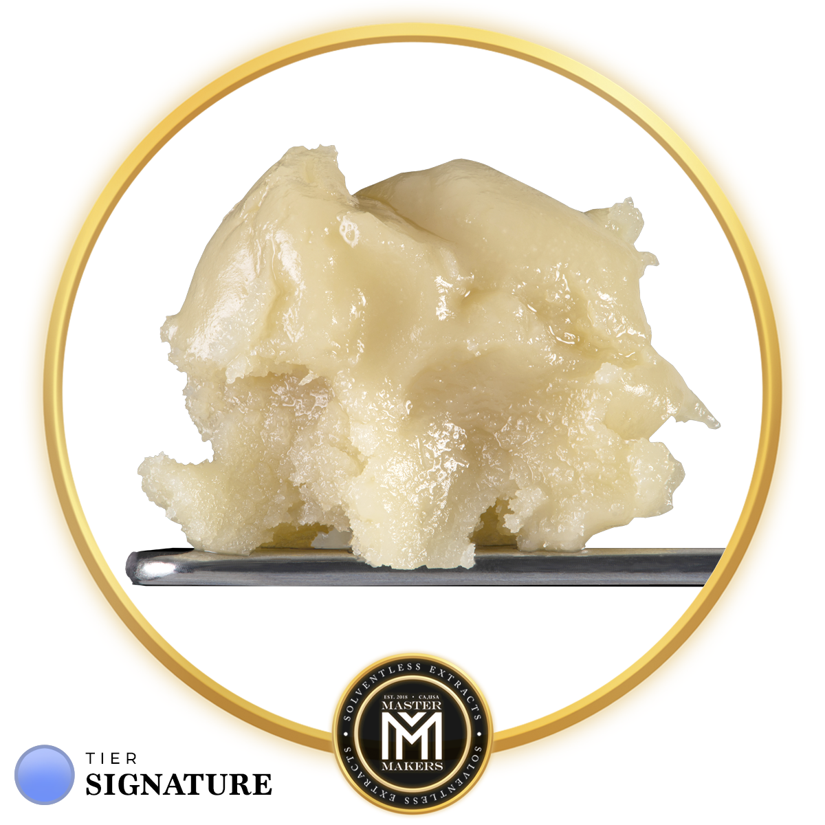 Photograph of product: GUSH MINTS SIGNATURE COLD CURE LIVE ROSIN 1G