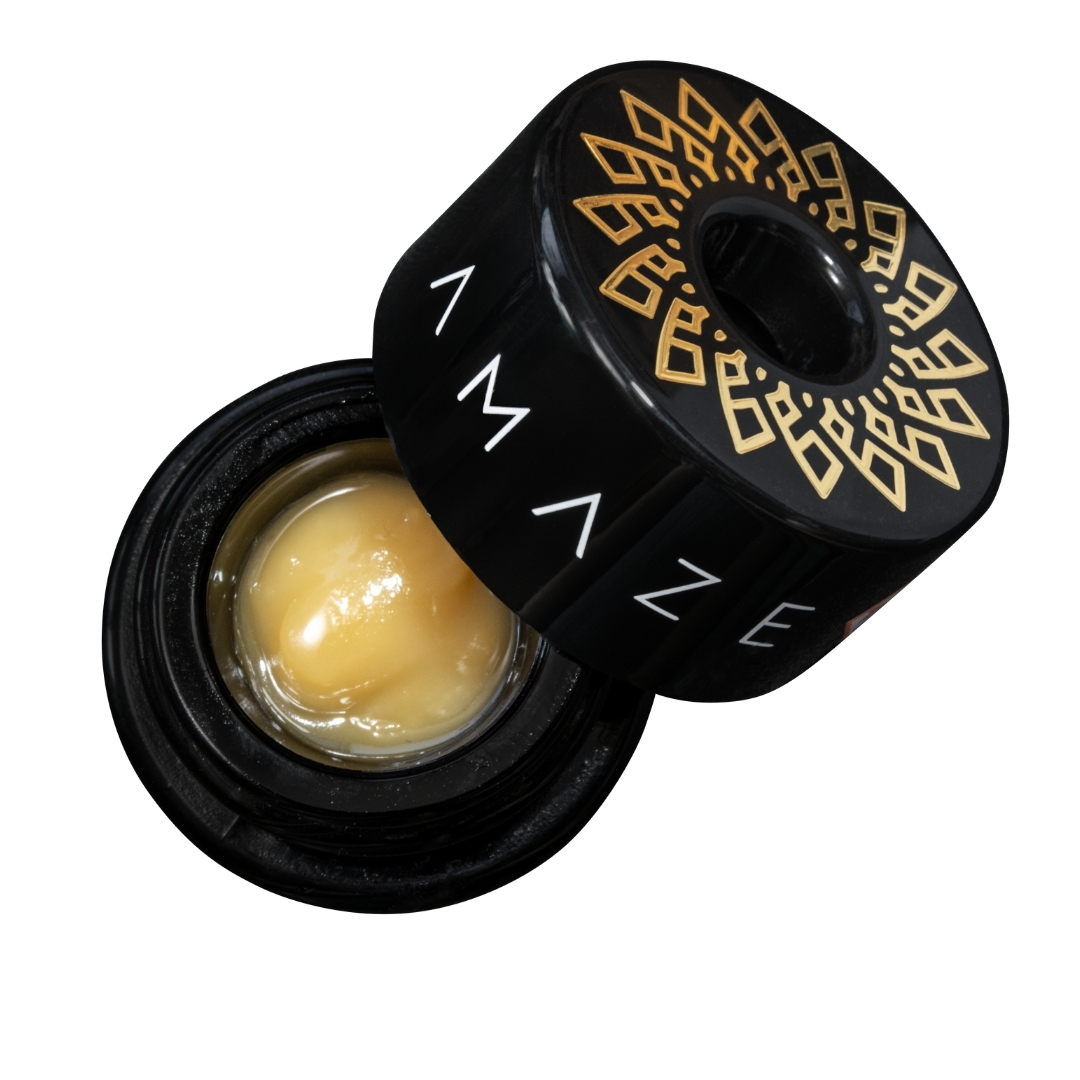 Photograph of product: Amaze - Blueberry Clementine - Live Rosin