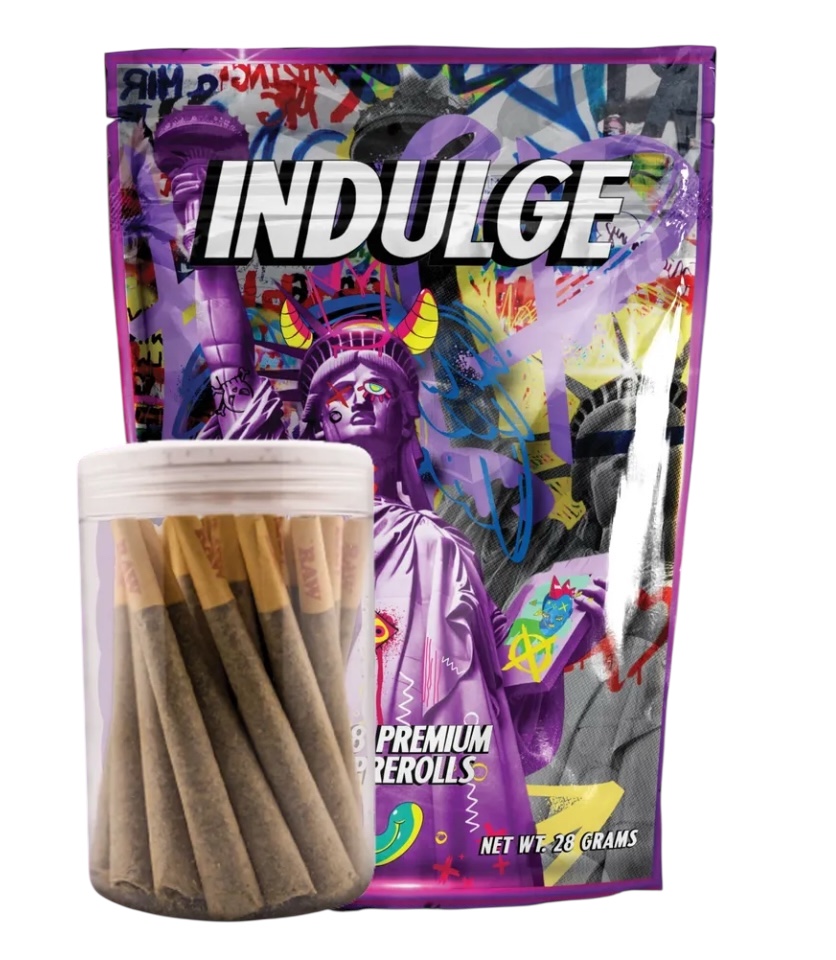 Photograph of product: Indulge Life Purple Punch 28pk Prerolls Rec
