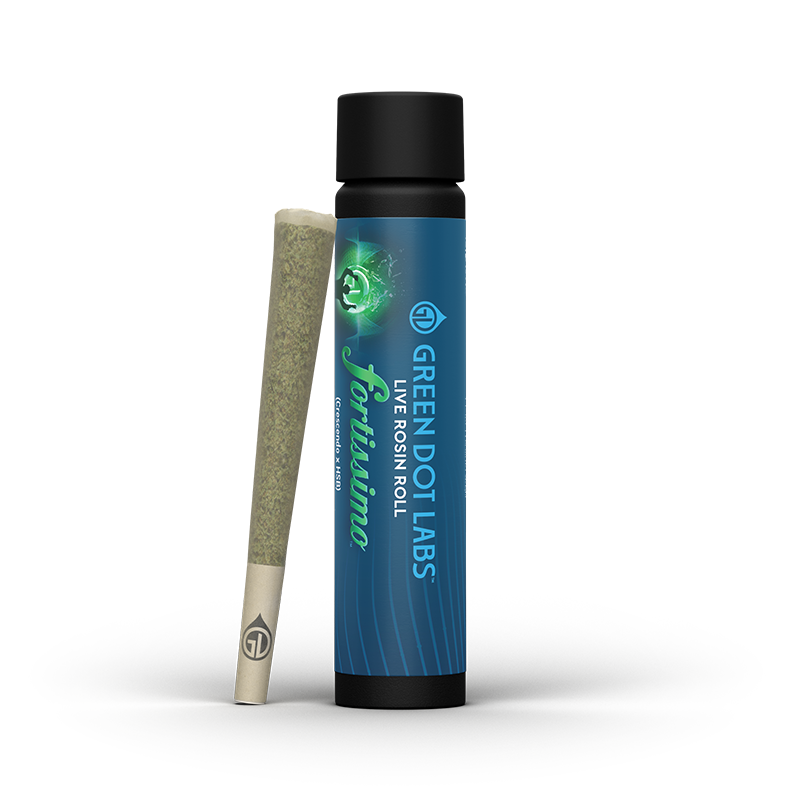 Photograph of product: Fortissimo + Fortissimo | 1G Rosin Infused Pre-Roll