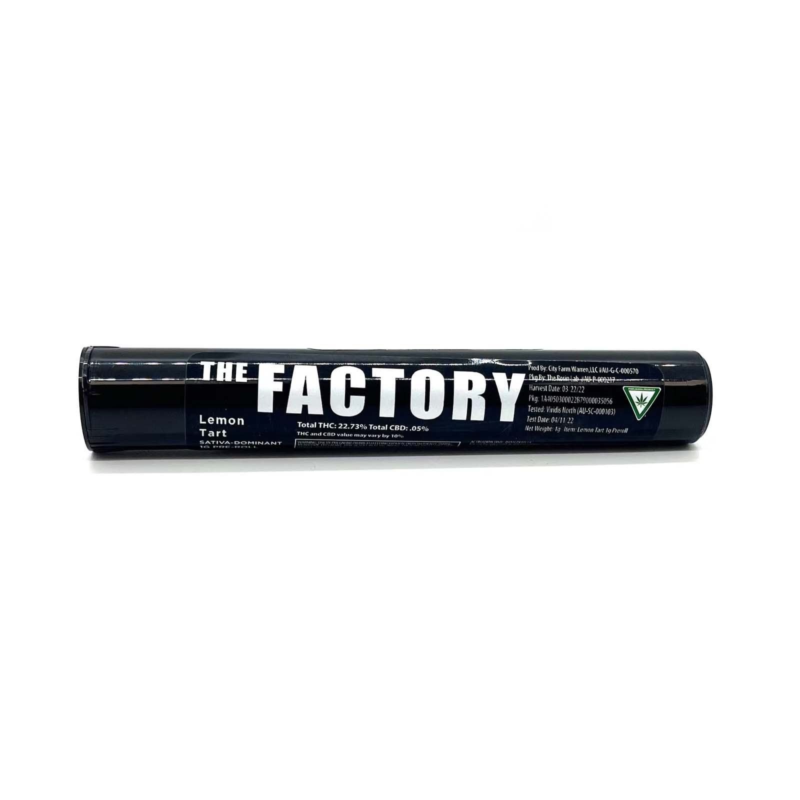 Photograph of product: Factory White Runtz Preroll Rec