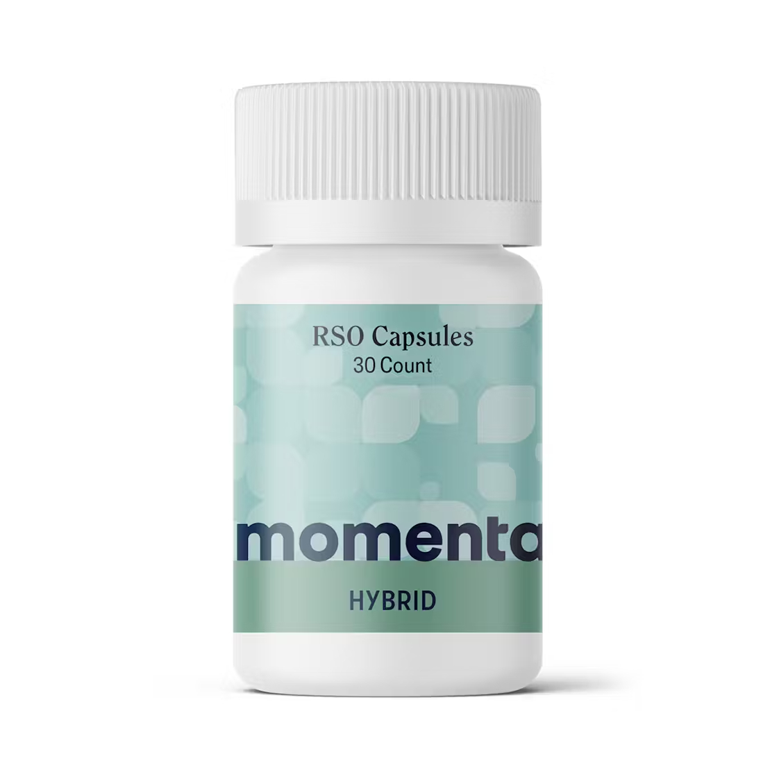 Photograph of product: RSO Hybrid Capsules 1500mg (50mg ea | 30-Pack)