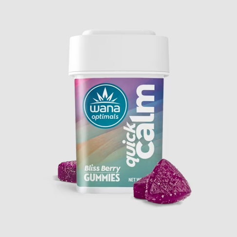 Photograph of product: Gummy Quick Calm Bliss Berry 10:10:1 CBD/CBG/TH-oui [10pk] | 10mg
