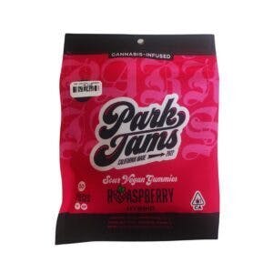 Photograph of product: Park Jams  Raspberry  100mg TH-oui  $12*Tax Included