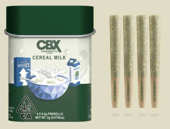 Photograph of product: Cereal Milk 2g Preroll Tin