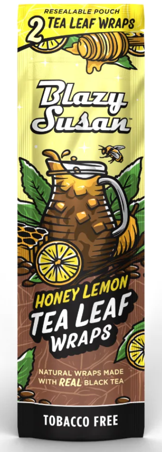 Photograph of product: HONEY LEMON TEA LEAF WRAPS