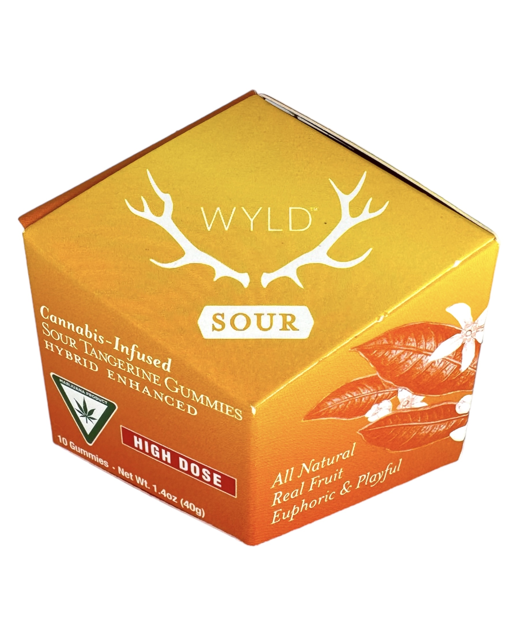 Photograph of product: 200mg Sour Tangerine Gummies