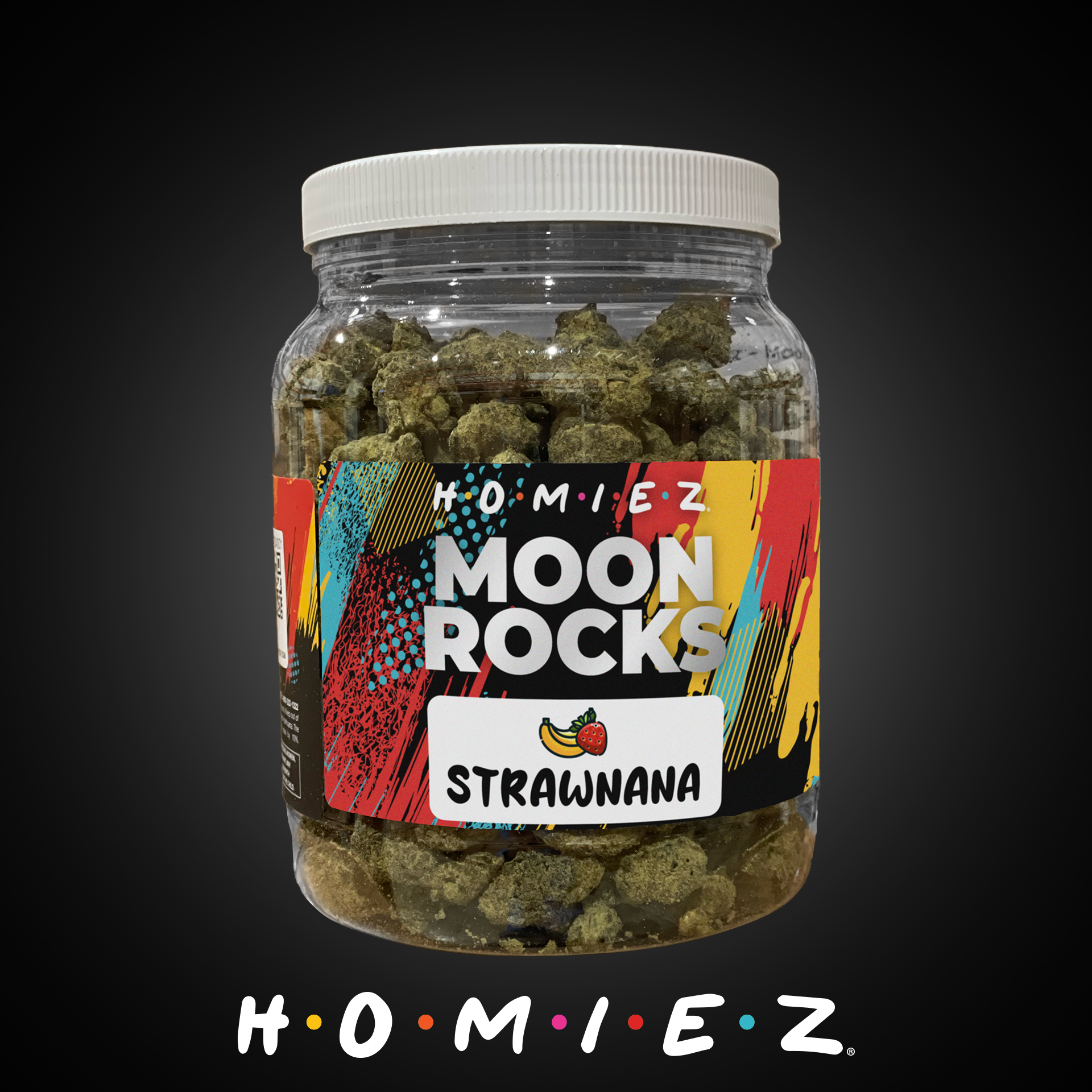 Photograph of product: Homiez - Strawnana - Moonrocks - 28g