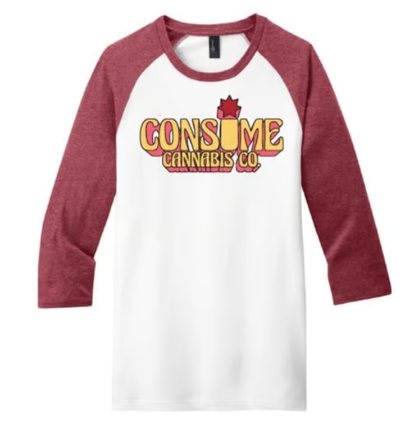 Photograph of product: Consume -  Women's Consume Vintage T-Shirt - Red - Large