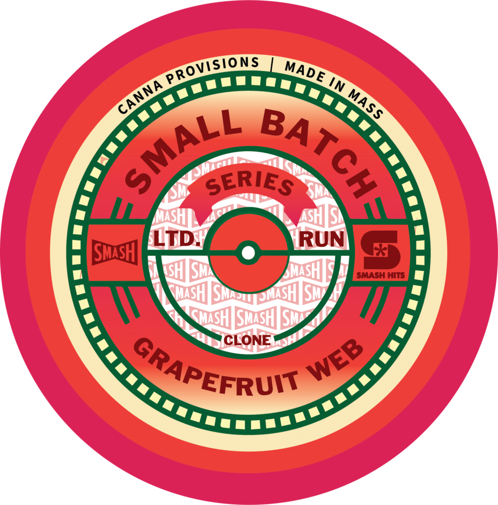 Photograph of product: Grapefruit Web | 3.5g | Smash Hits