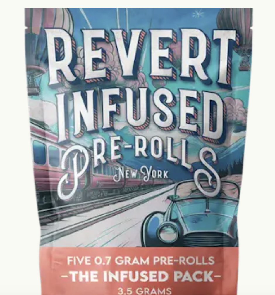 Photograph of product: The Infused Pack - 3.5g 5pck Variety Pre-rolls