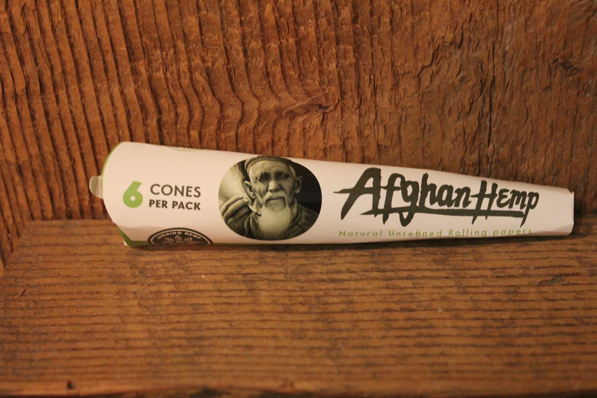 Photograph of product: Afghan Hemp - Cone Tubes 1 1/4 size