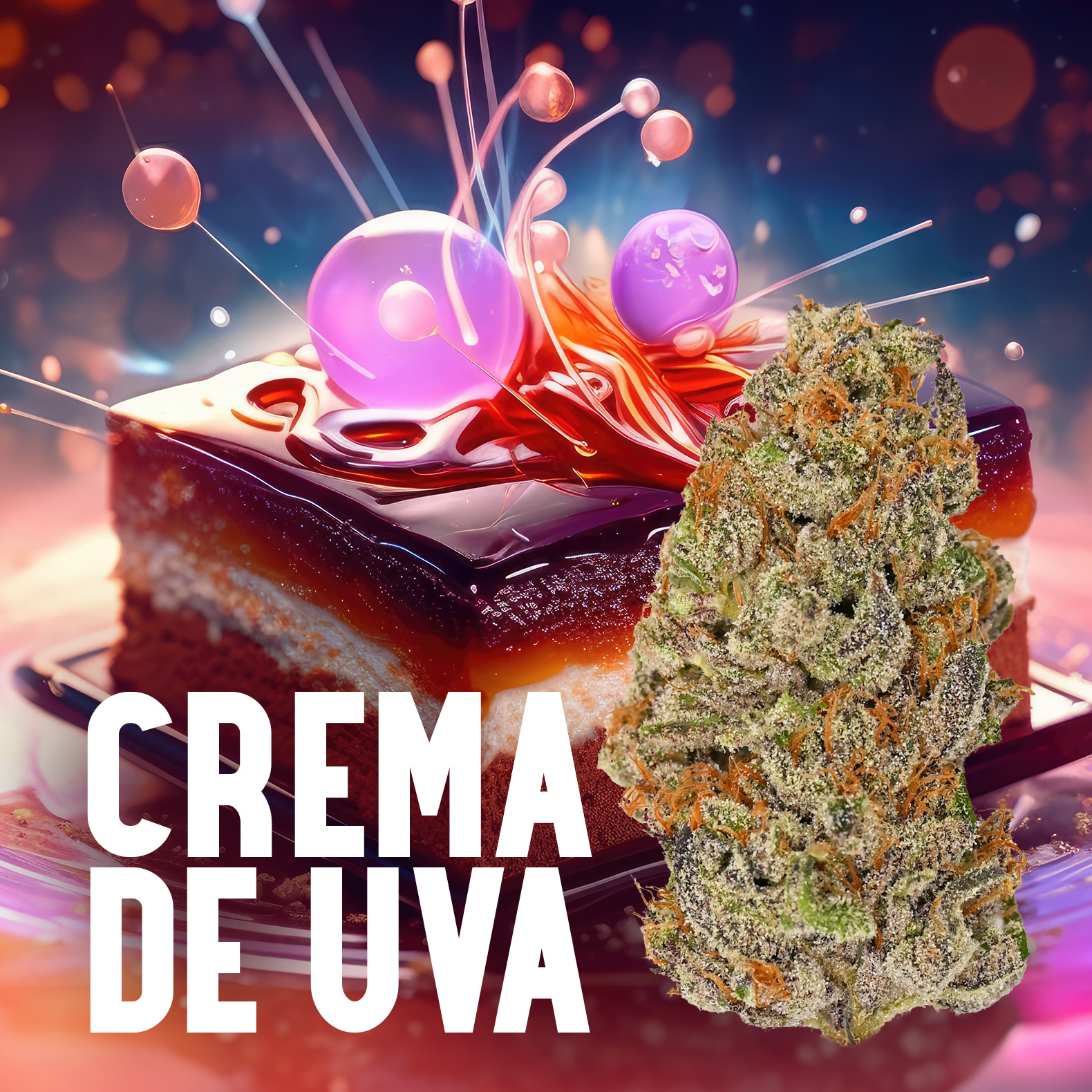 Photograph of product: Crema De'Uva Pre-roll - 3 pack