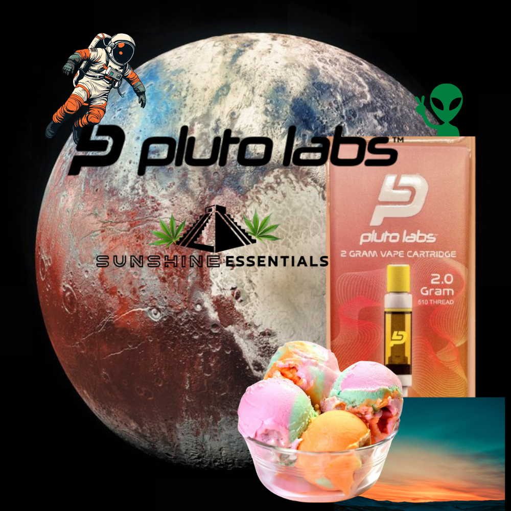 Photograph of product: Sunset Sherbert | Pluto Carts | 510 Cart