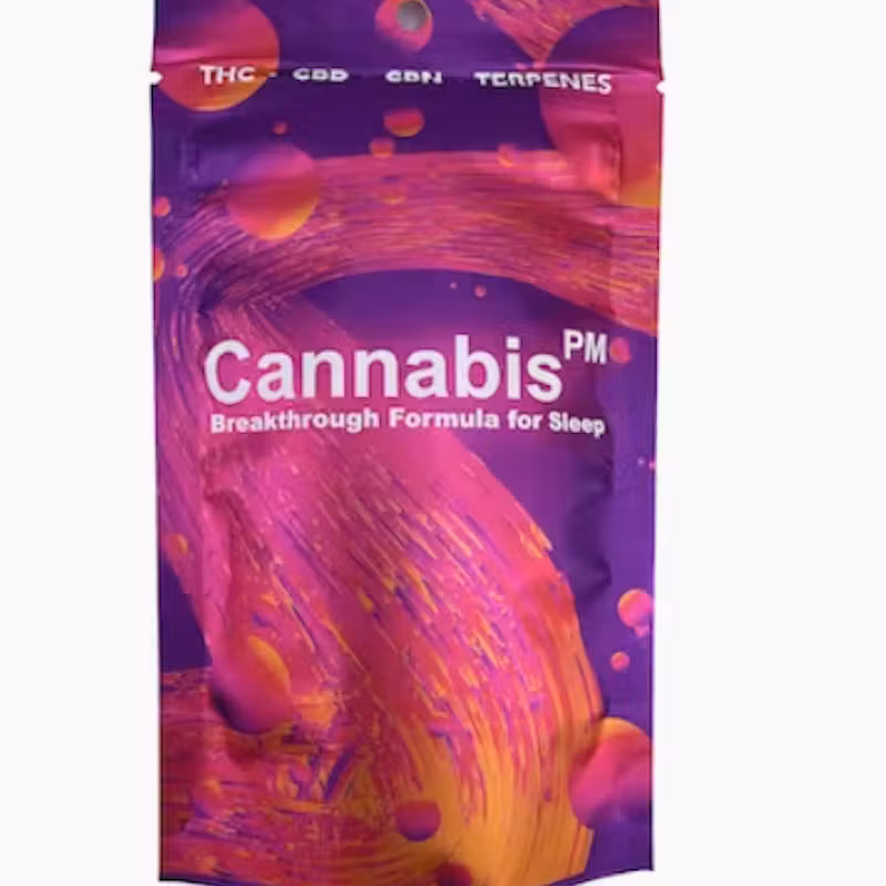 Photograph of product: Oui'd PM - Gummies - (50mg) - 1:1:1 TH-oui+CBD+CBN - **SNUGGLE BERRY** (4/$20)