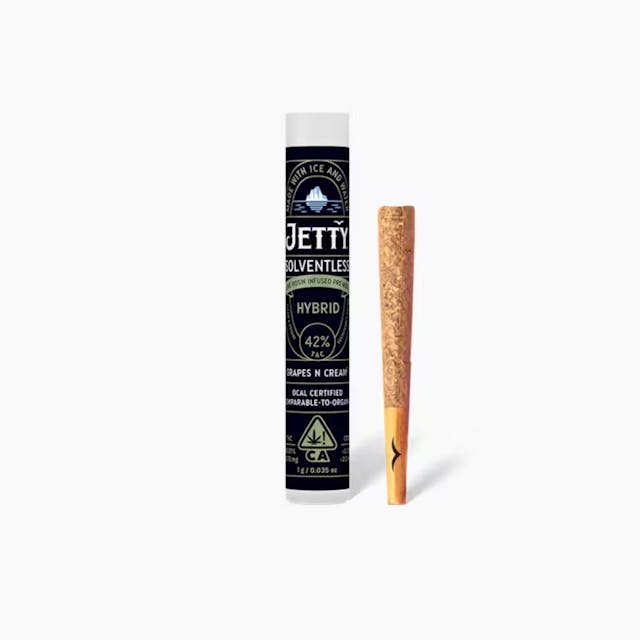 Photograph of product: Grapes N Cream x Grapes N Cream Solventless Infused Preroll 1g - 