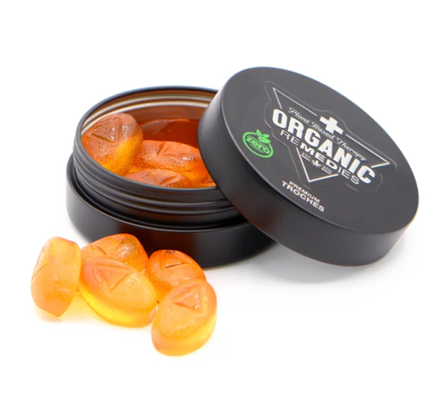 Photograph of product: Kiwi Strawberry Troches 1500mg (15-Pack | 100mg Each)
