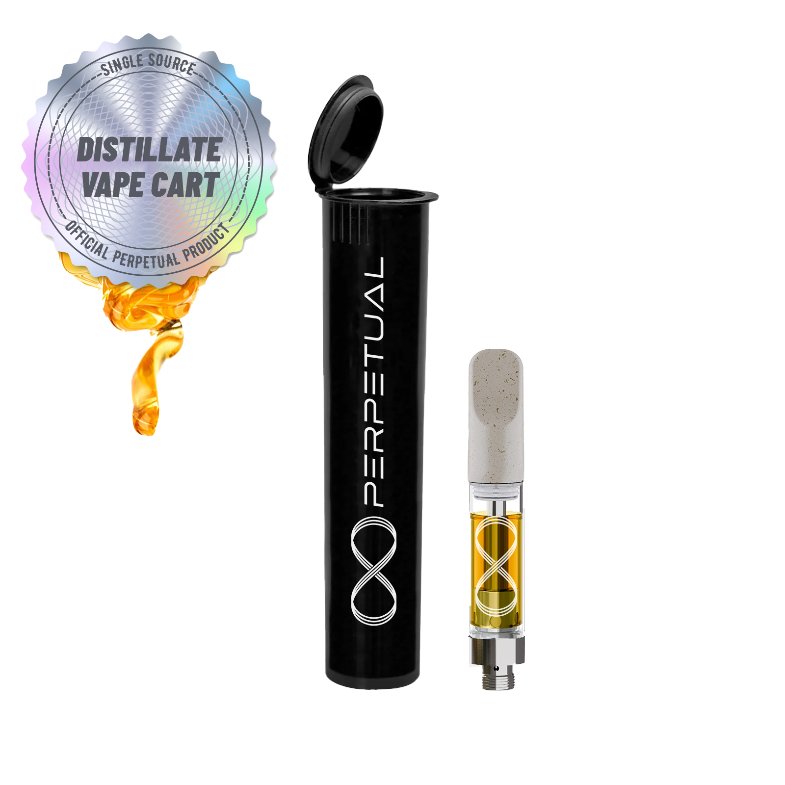 Photograph of product: Master Kush 1G cart