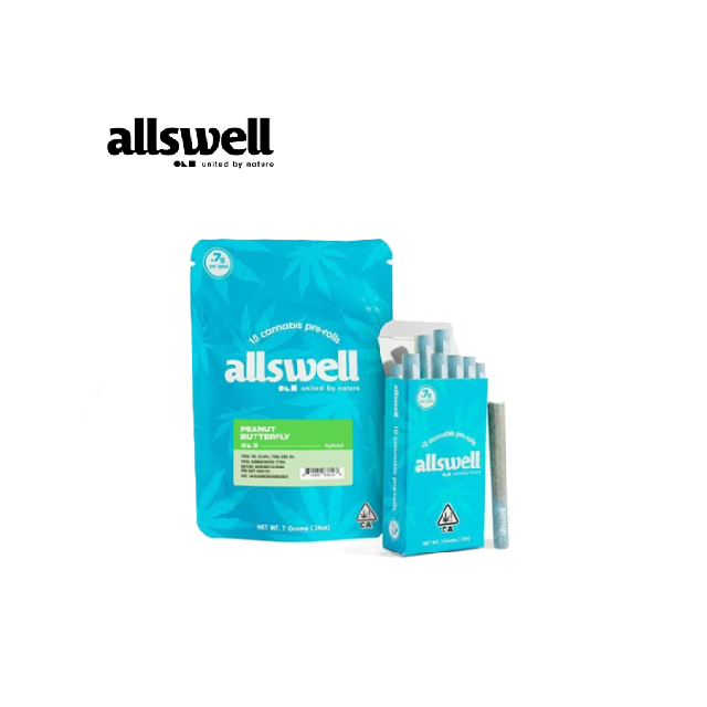 Photograph of product: PEANUT BUTTERFLY 7G 10 PACK PREROLLS