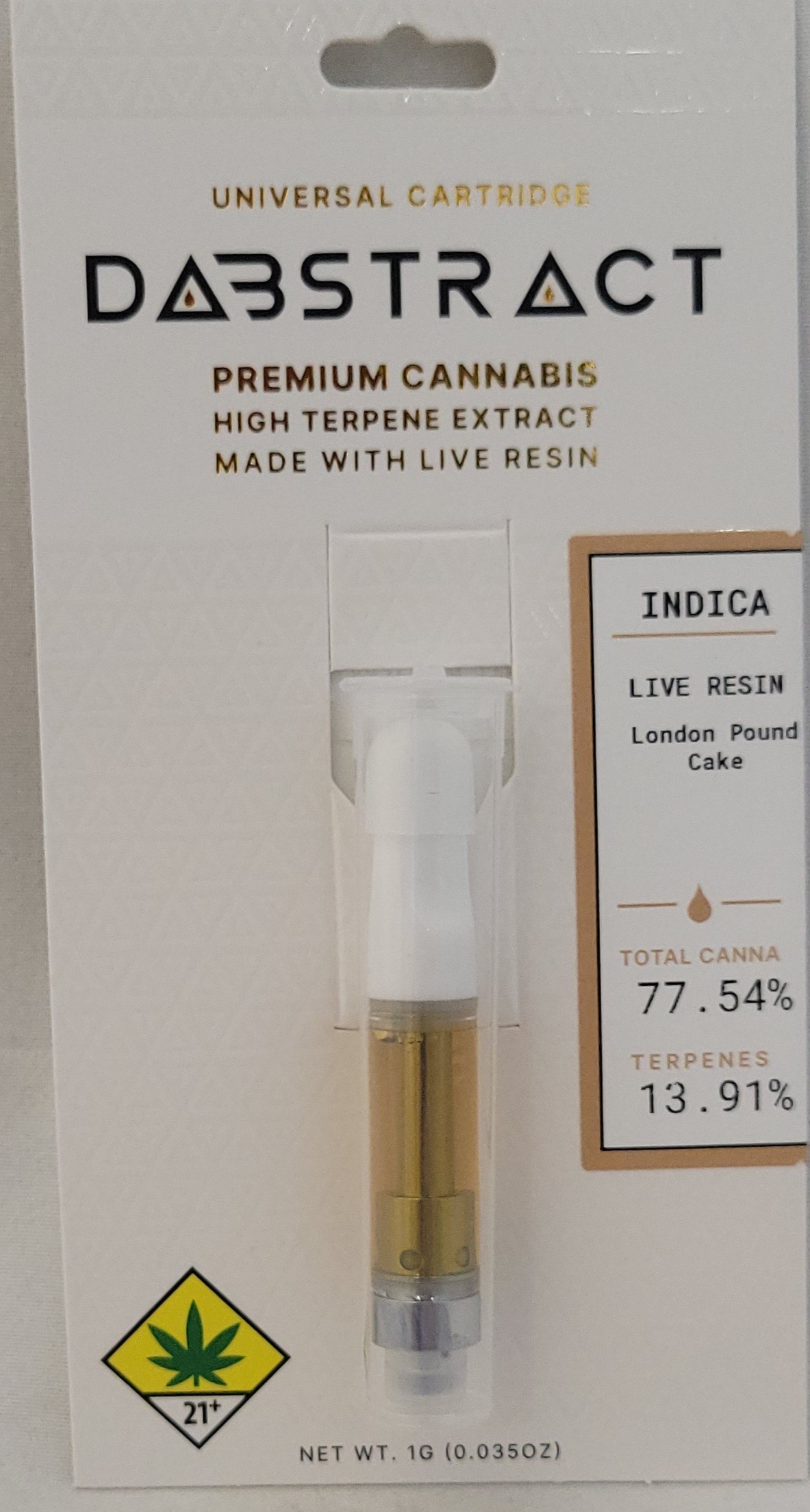 Photograph of product: London Pound Cake "Live Resin" | 1g *General Use Compliant*