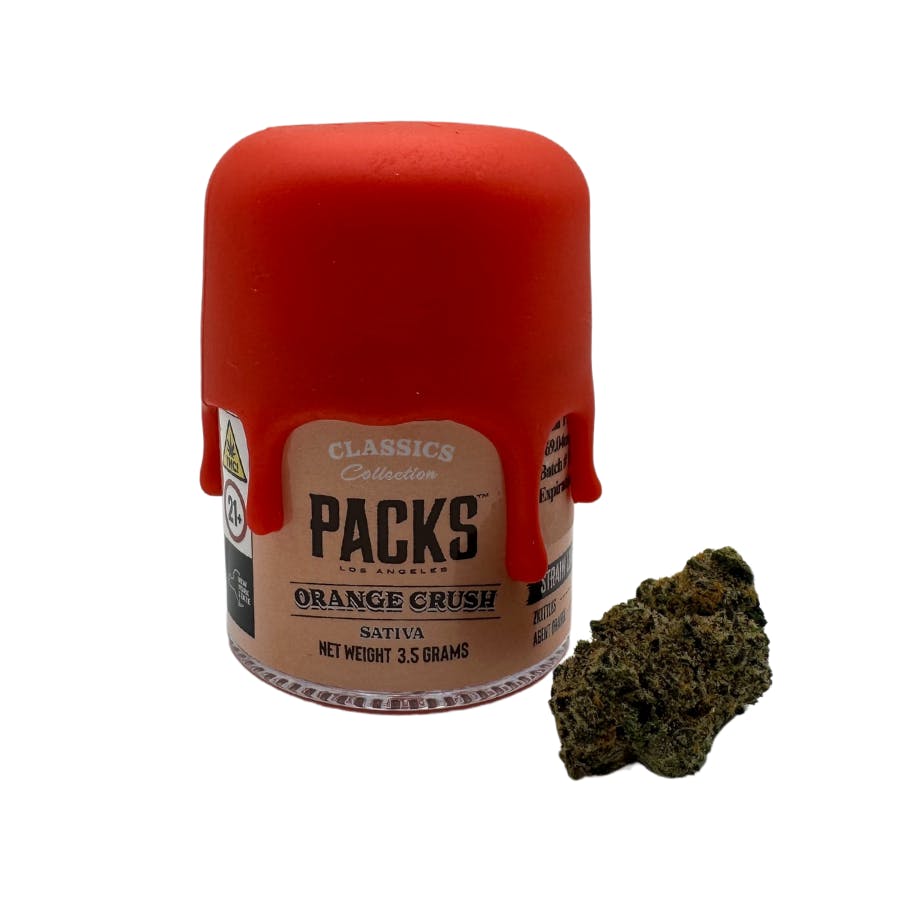 Photograph of product: Packs Orange Crush 3.5G (Oui'd-Dominant Hybrid)