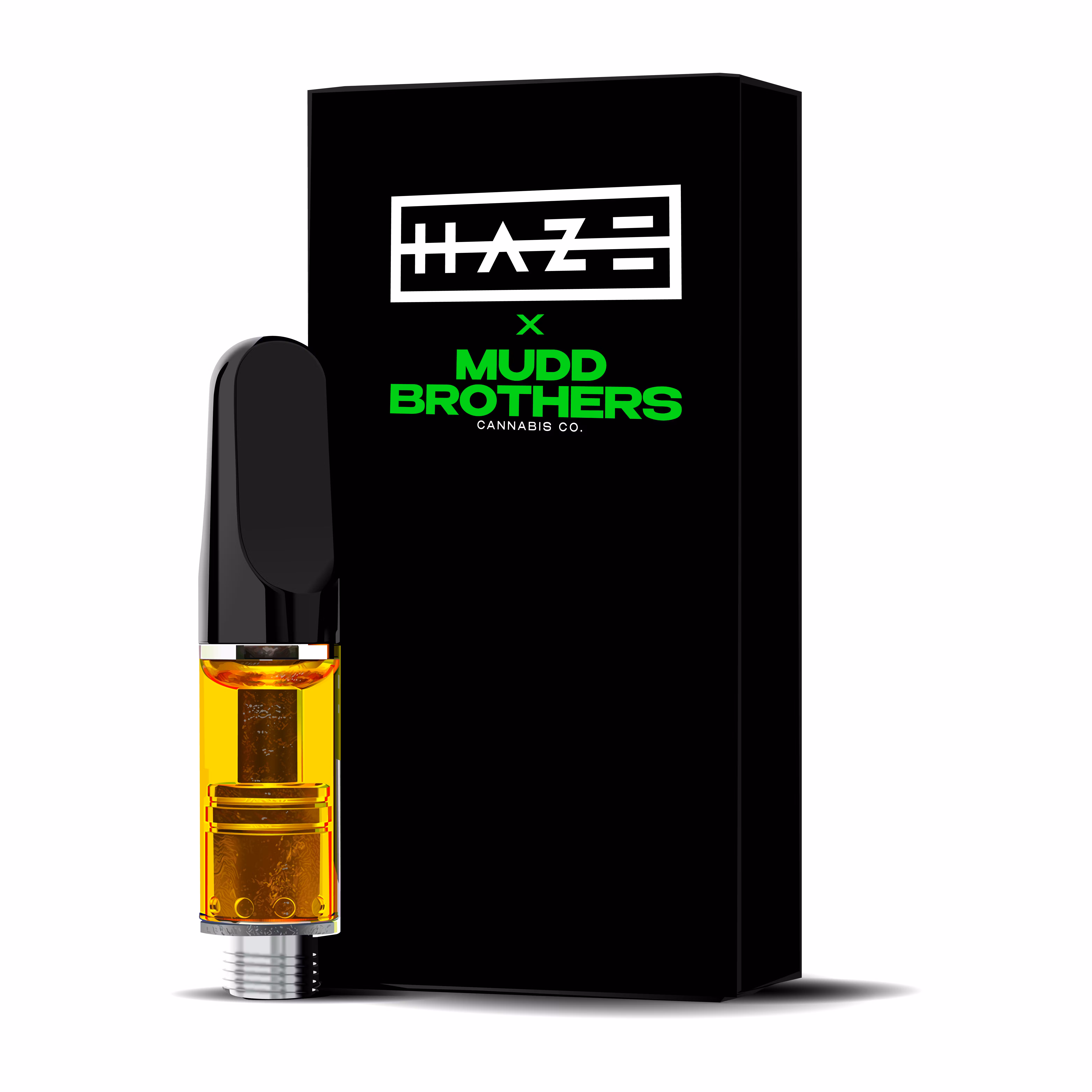 Photograph of product: AYR | Haze x Mudd Brothers | Hazelnut | Vape Carts | Live Resin