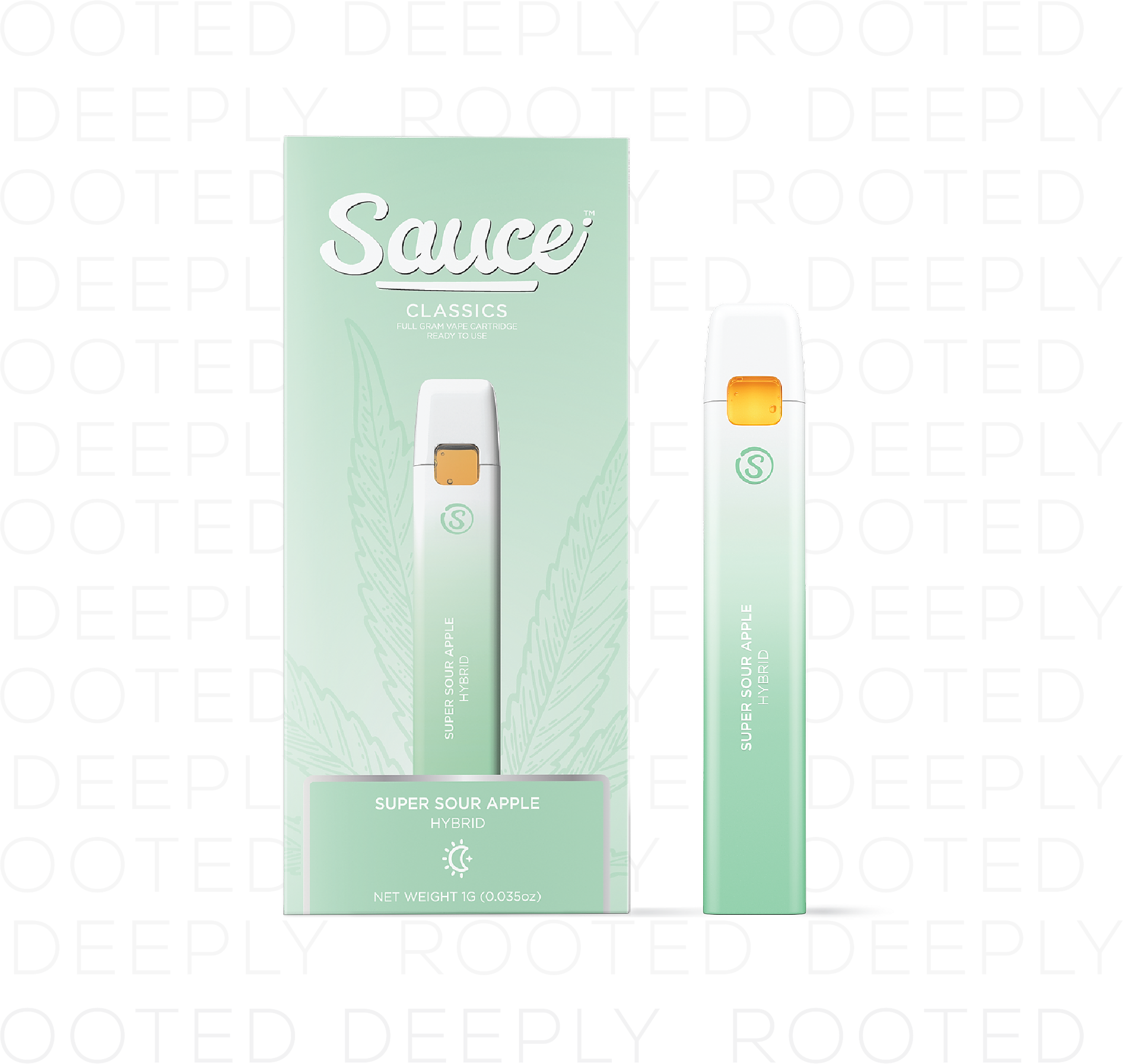 Photograph of product: Sauce Essentials Distillate AIO | Super Sour Apple