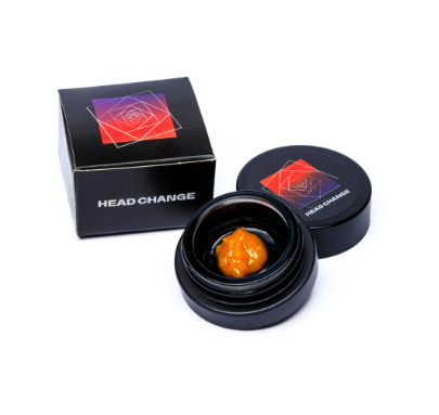 Photograph of product: Head Change - Live Resin Badder Cabana Bonga - 1g