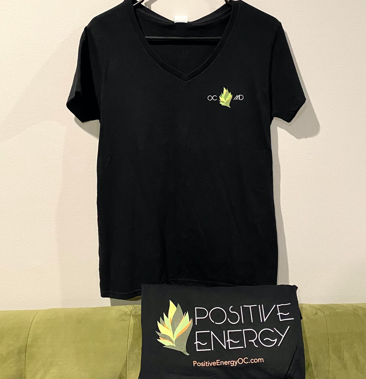 Photograph of product: Ladies T-Shirt Black S