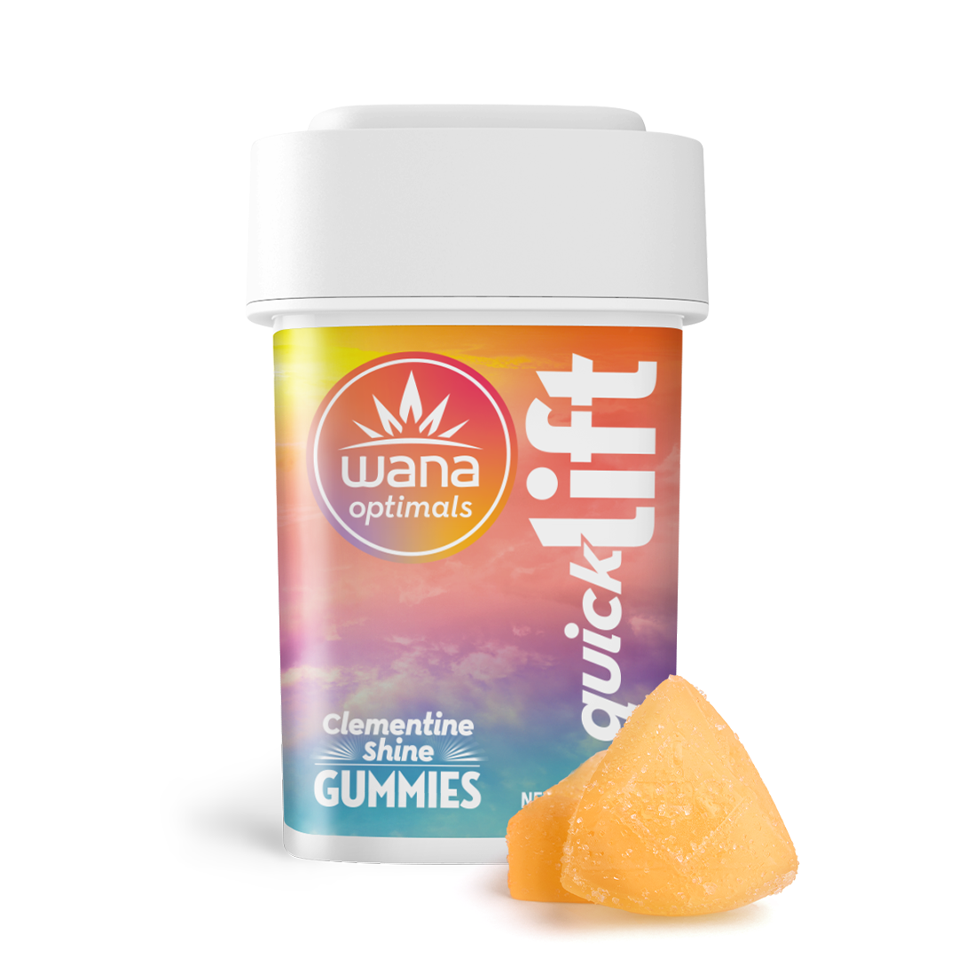 Photograph of product: Quick Lift - Clementine Shine [20pk] (100mg THC/100mg CBG/100mg THCV)