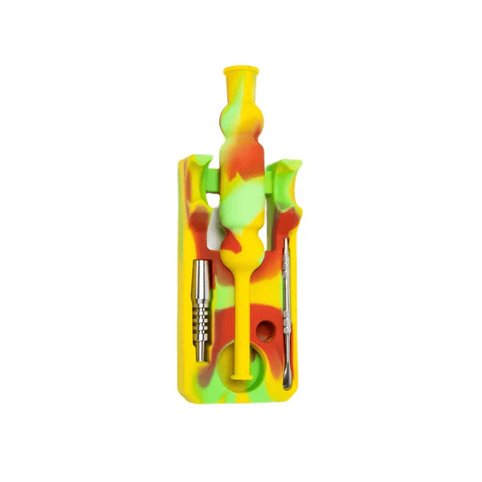 Photograph of product: Silicone Dab Straw w/ Stand