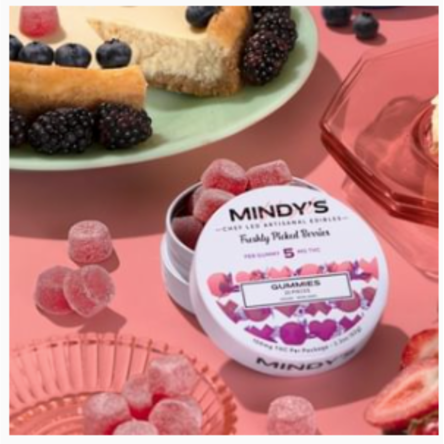 Photograph of product: Gummies | Freshly Picked Berries | 100mg | 20pk | Mindy's