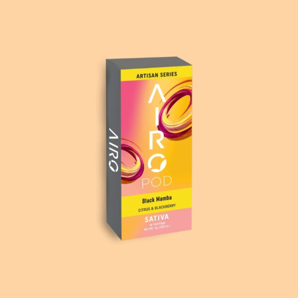 Photograph of product: Airo - Black Mamba Pod (1g)