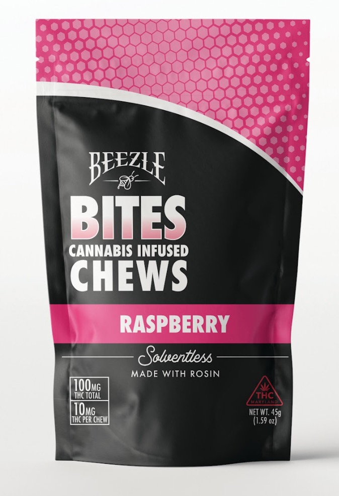 Photograph of Product: Raspberry Rosin Chews 100mg (10pk)