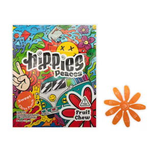 Photograph of product: Hippies Peaces Sweet Citrus Punch 10mg 10pk