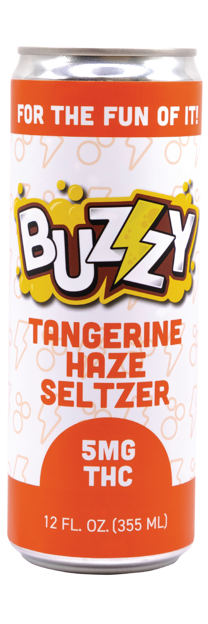 Photograph of product: Tangerine Haze Seltzer | 5MG | Buzzy
