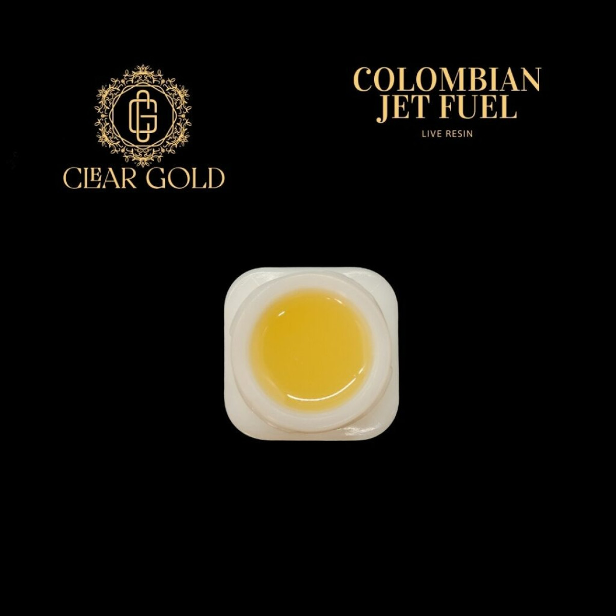 Photograph of product: Colombian Jet Fuel Live Resin
