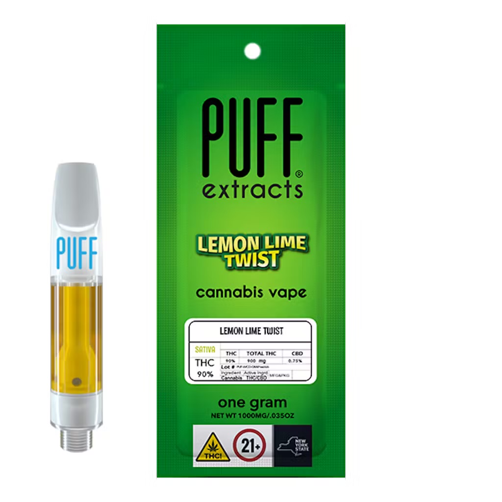 Photograph of product: Puff | Cartridge | Lemon Lime Twist