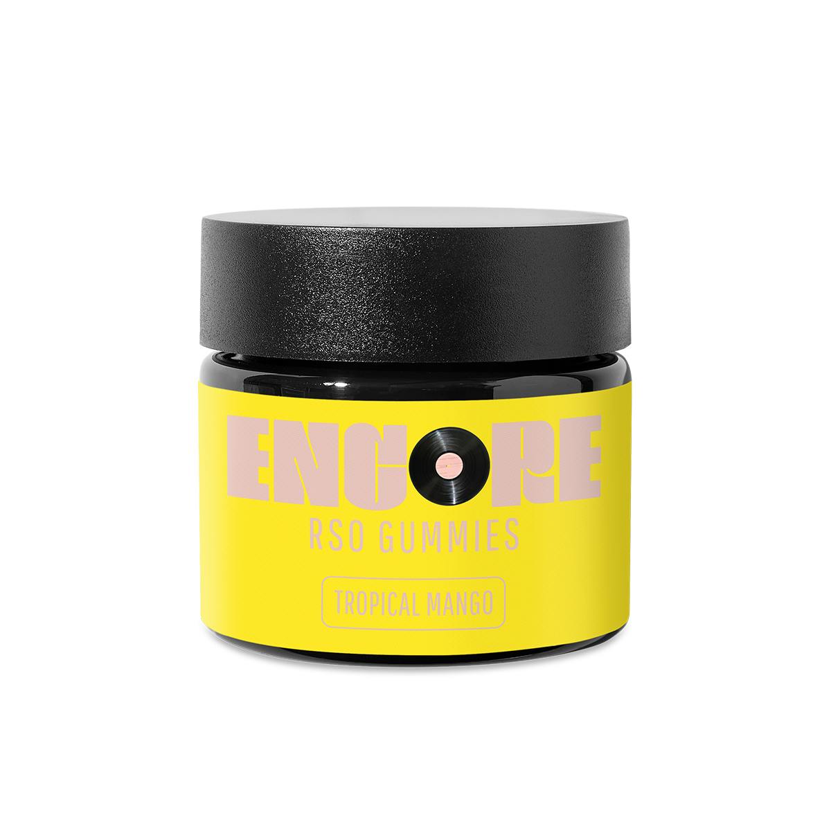 Photograph of product: Tropical Mango RSO Lozenges 10pk (10mg TH-oui each)